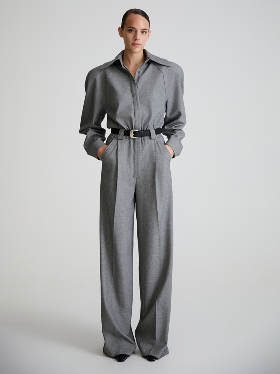 80’S Jumpsuit / grey 